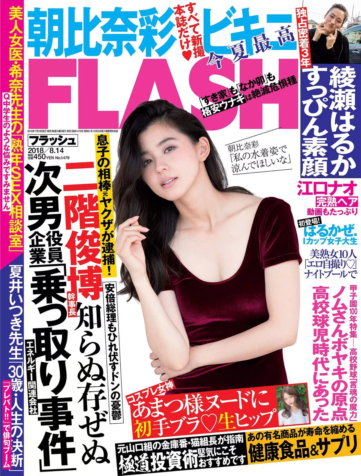朝比奈彩- 2018年週プレNEWS杂志写真