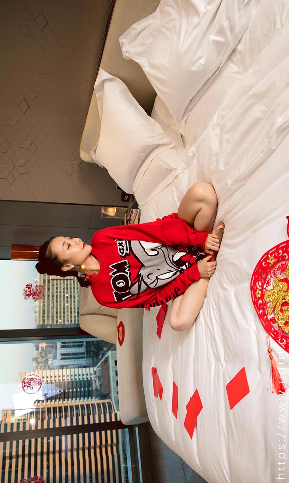 果儿Victoria祝你新年快乐!