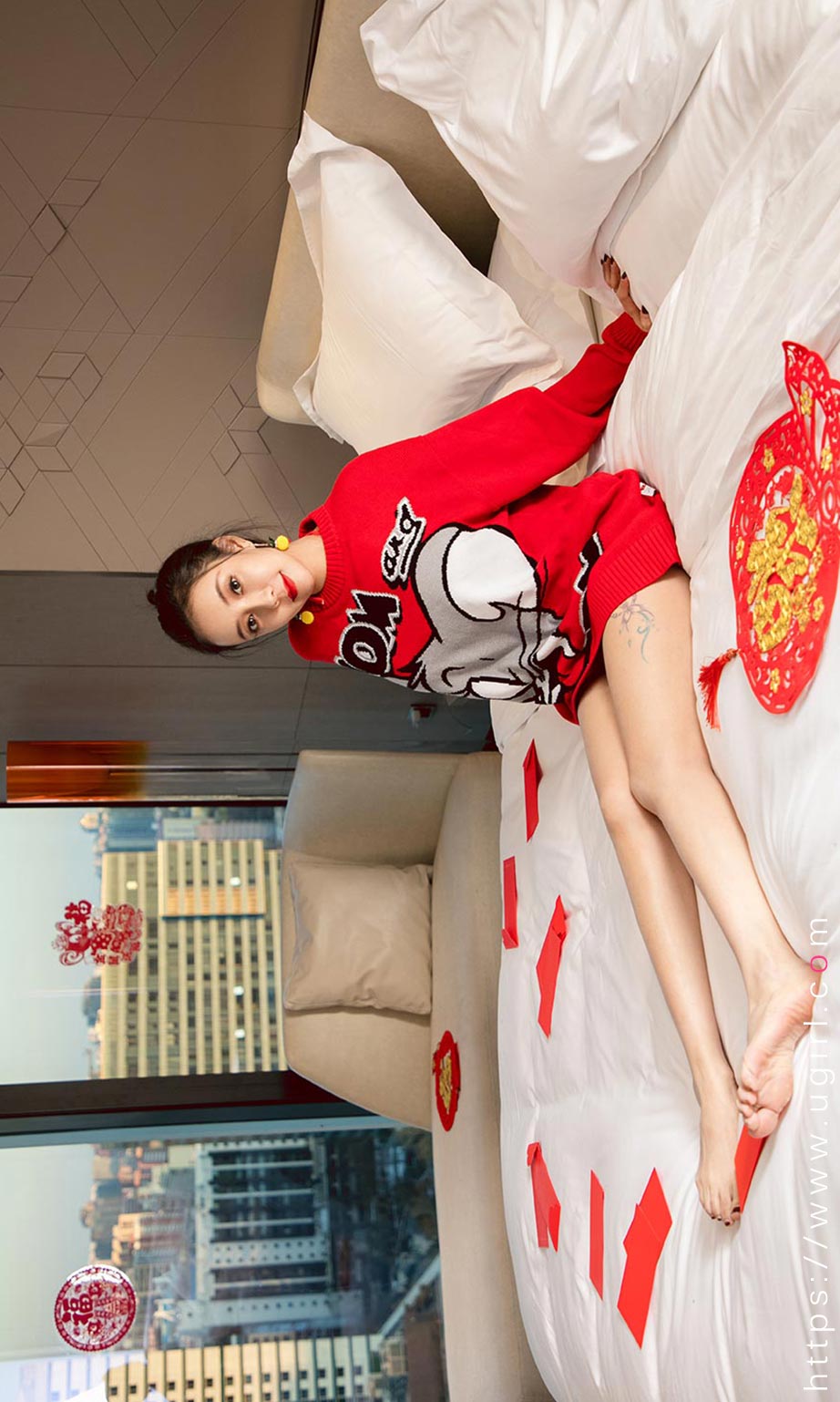 果儿Victoria祝你新年快乐!