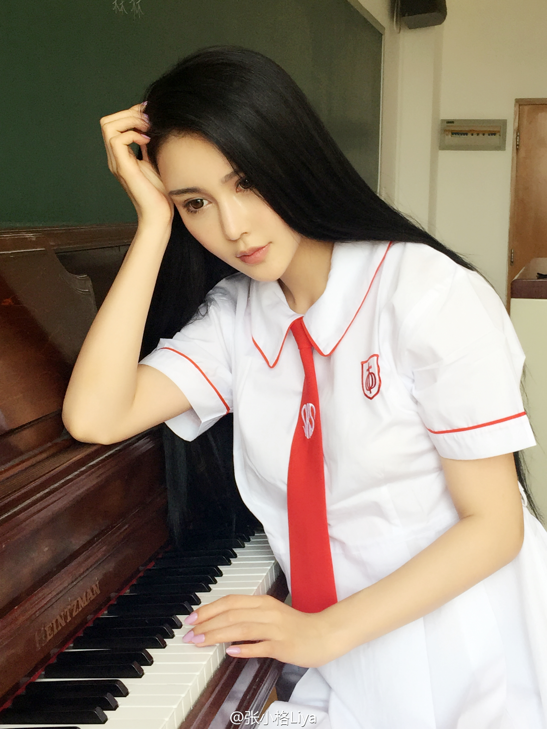 张小格Liya 唯美写真图片
