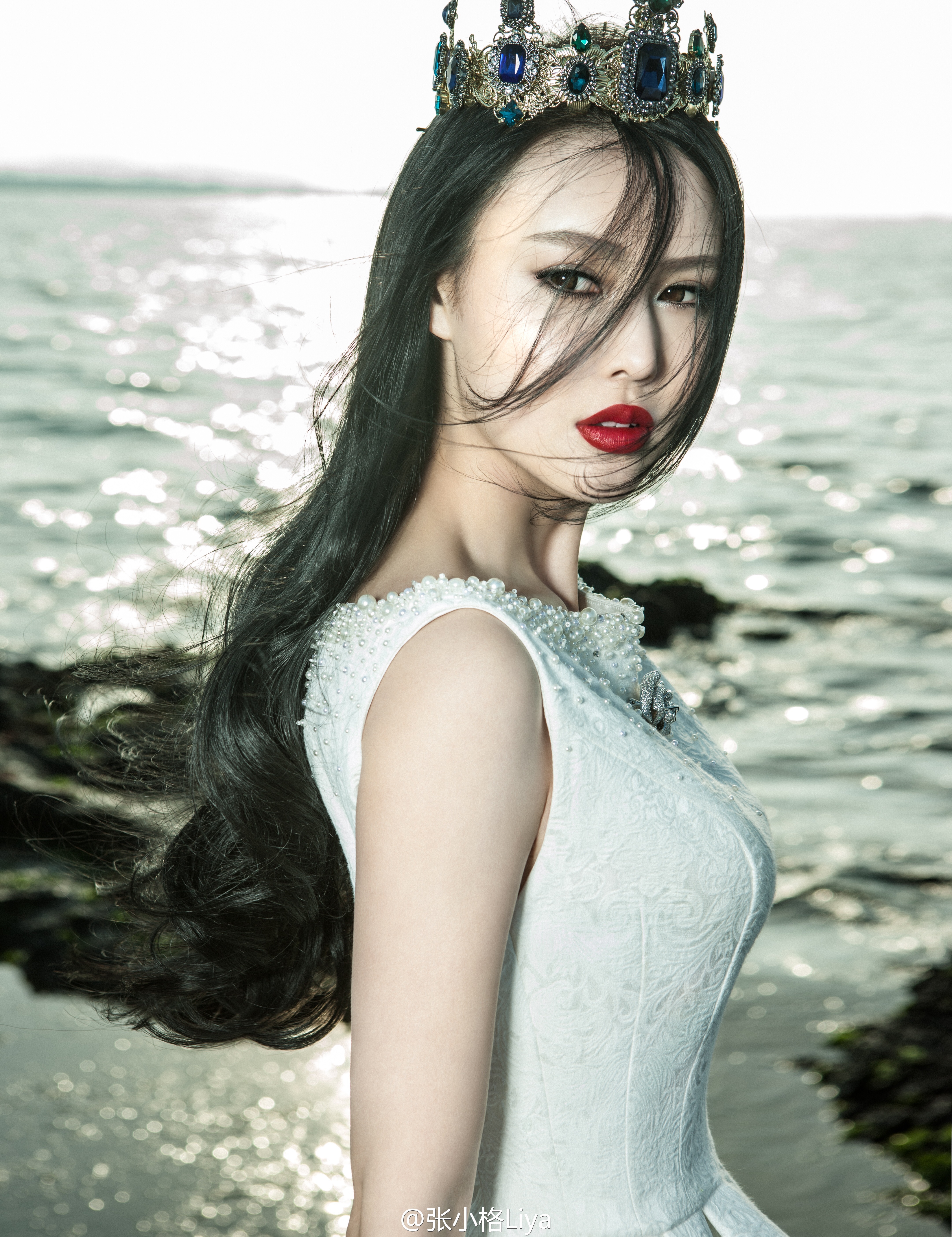 张小格Liya 唯美写真图片