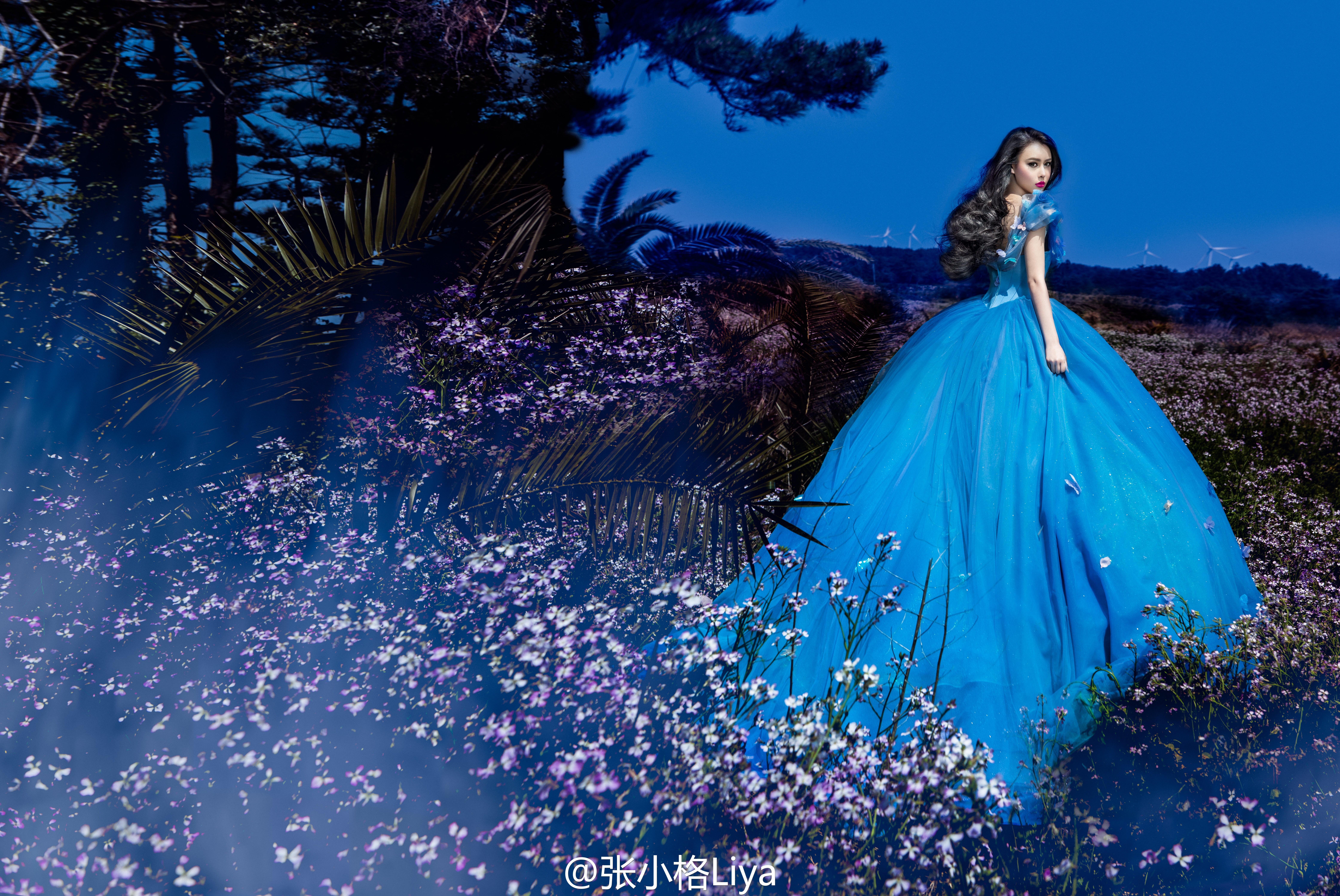 张小格Liya 唯美写真图片