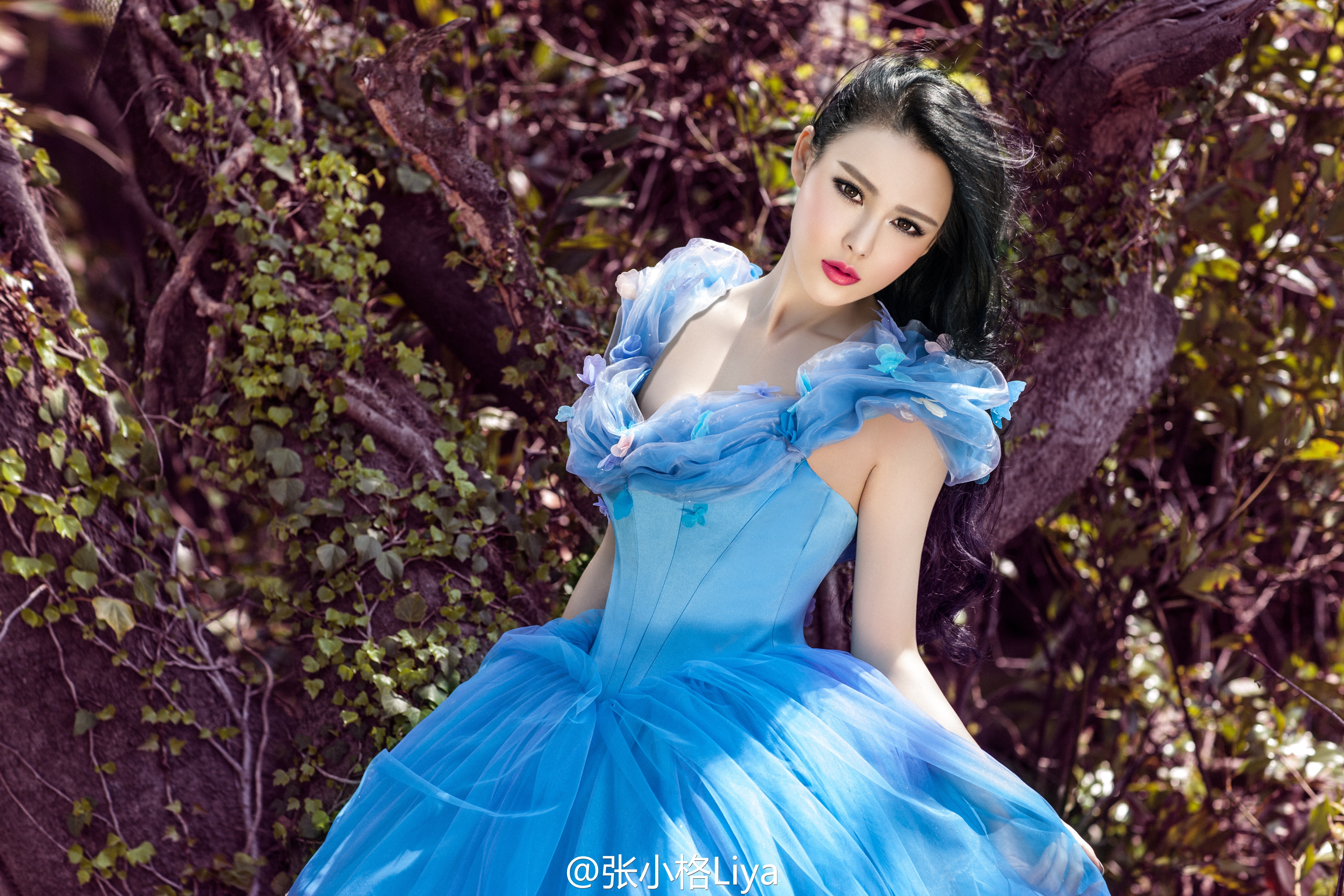 张小格Liya 唯美写真图片