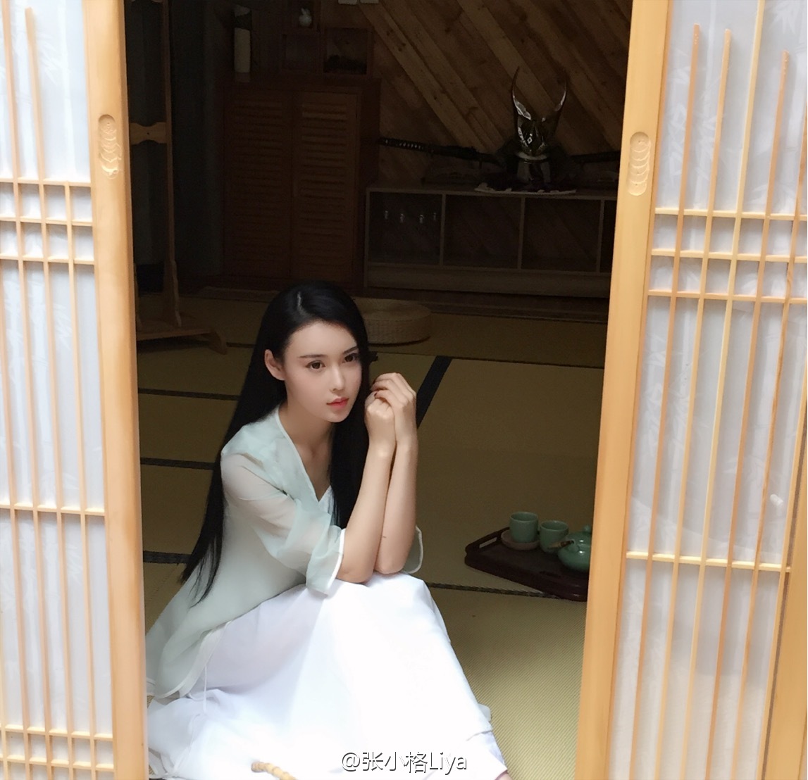 张小格Liya 唯美写真图片