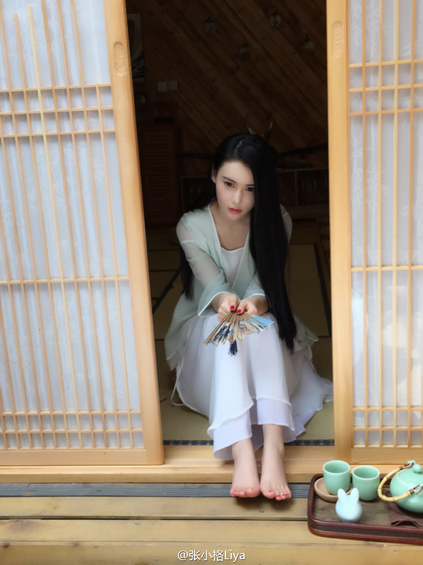 张小格Liya 唯美写真图片