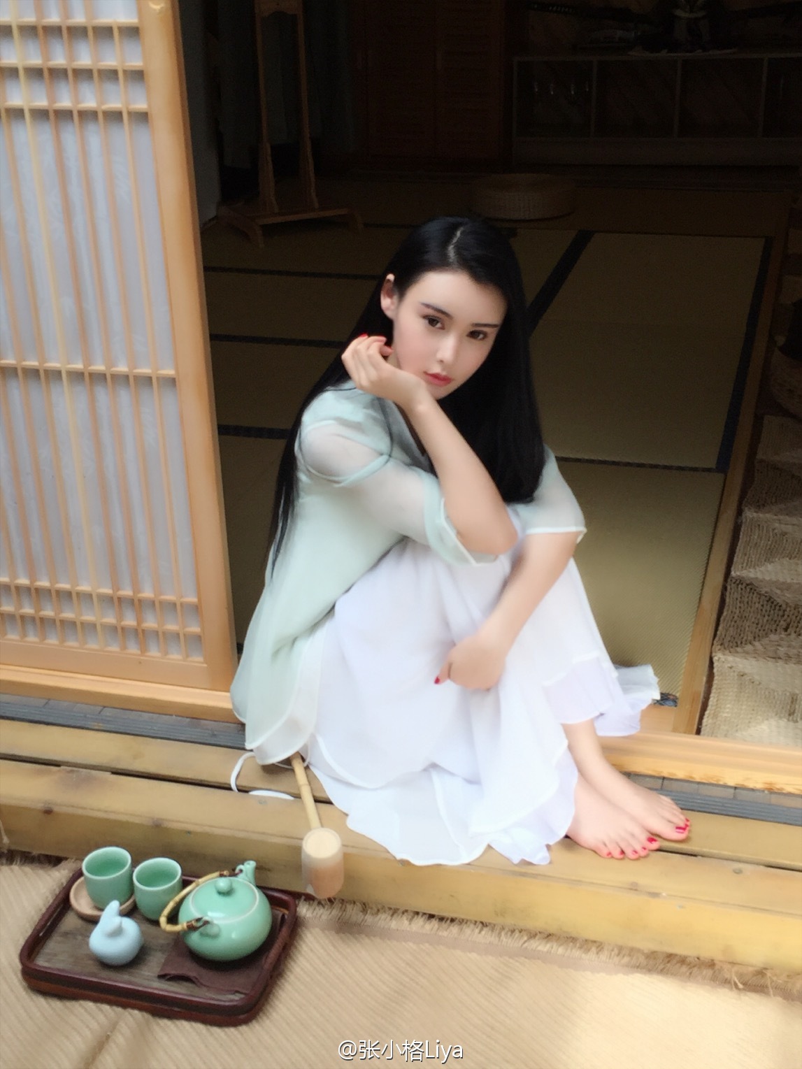 张小格Liya 唯美写真图片