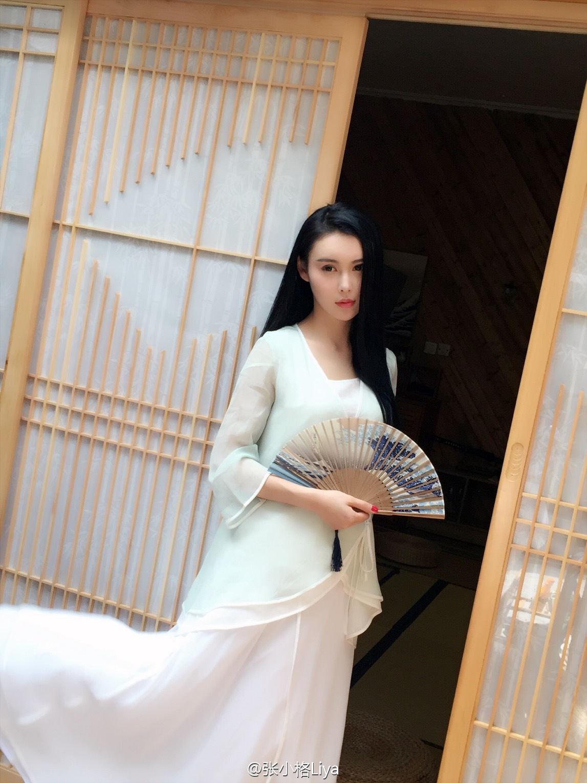 张小格Liya 唯美写真图片