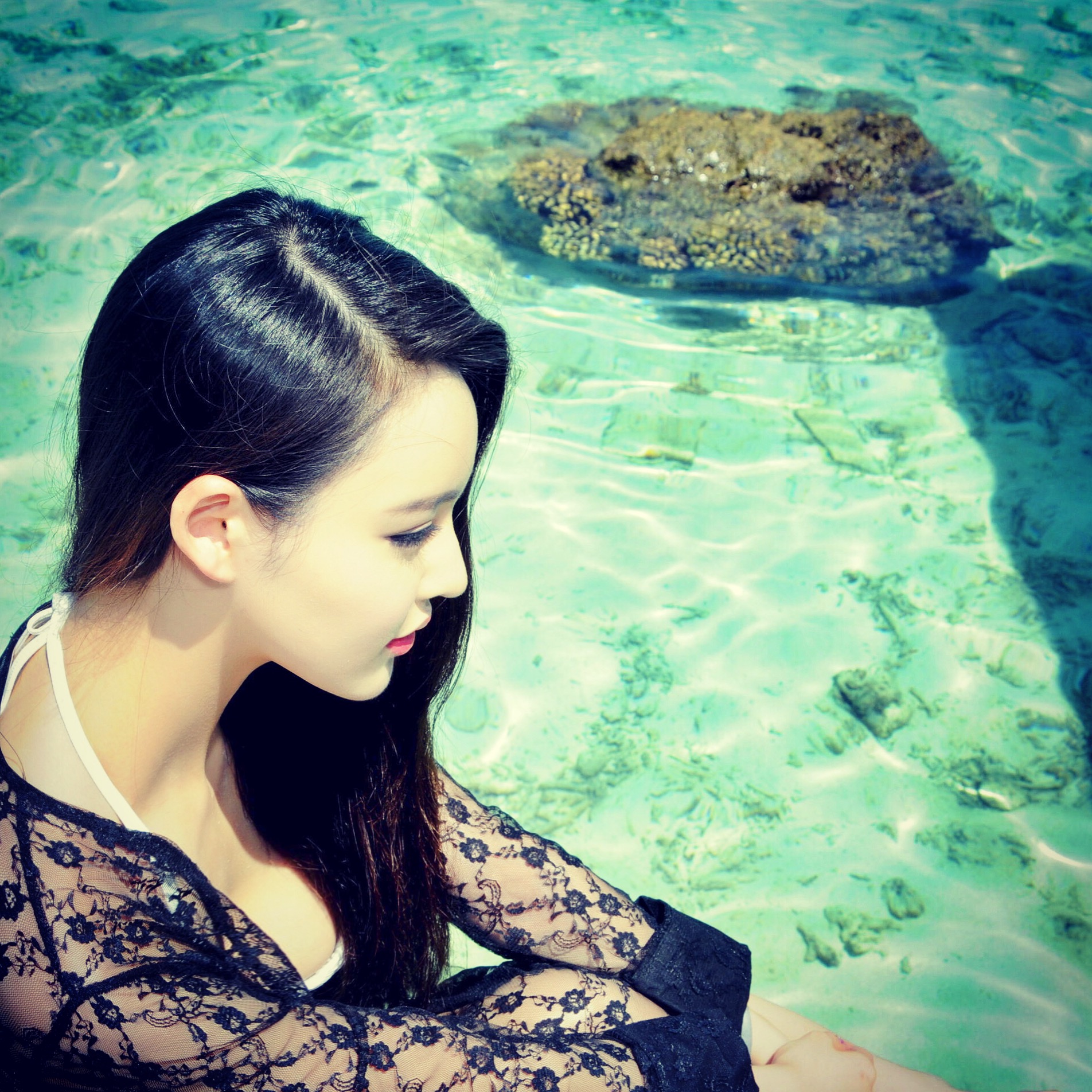 张小格Liya 唯美写真图片