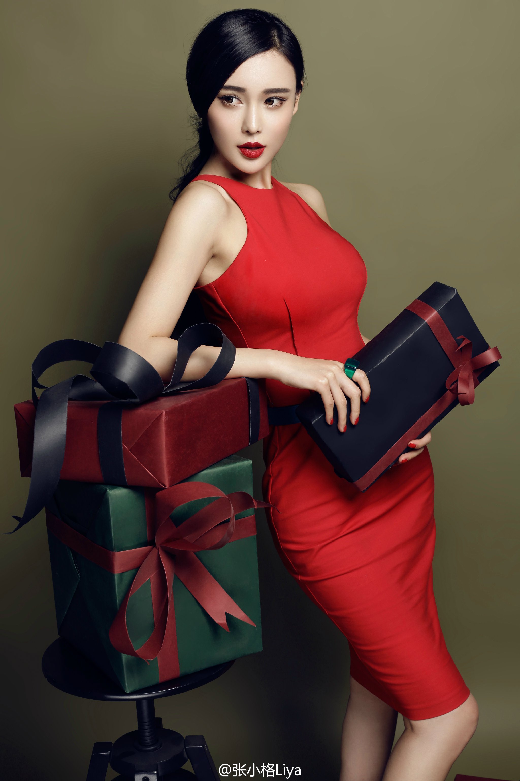张小格Liya 唯美写真图片