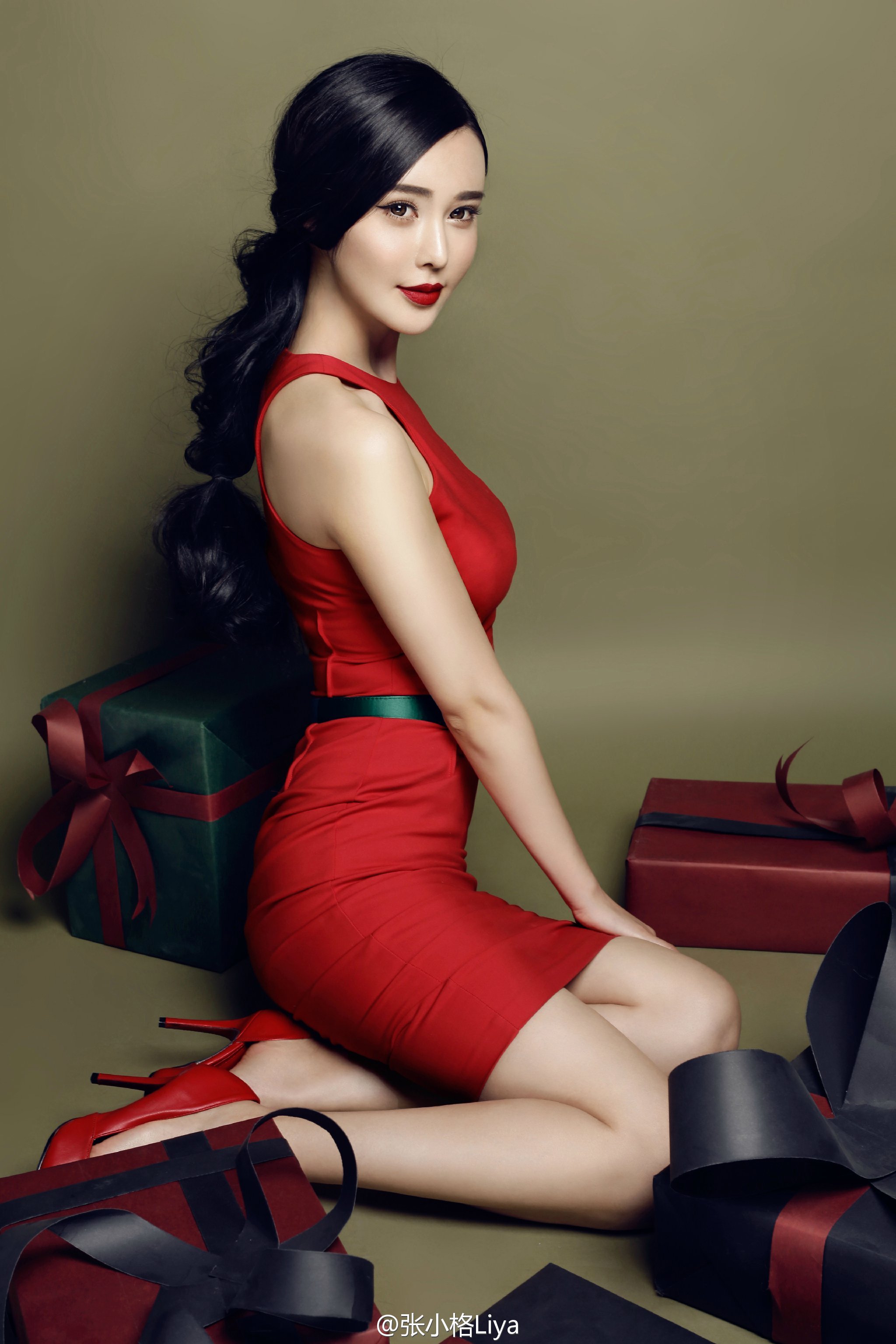 张小格Liya 唯美写真图片