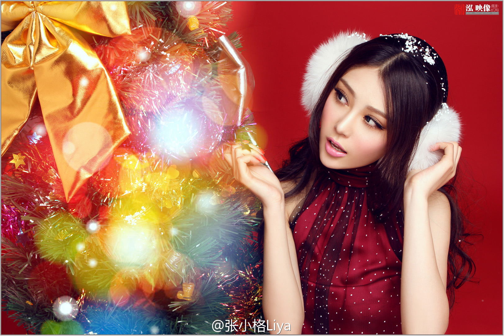 张小格Liya 唯美写真图片