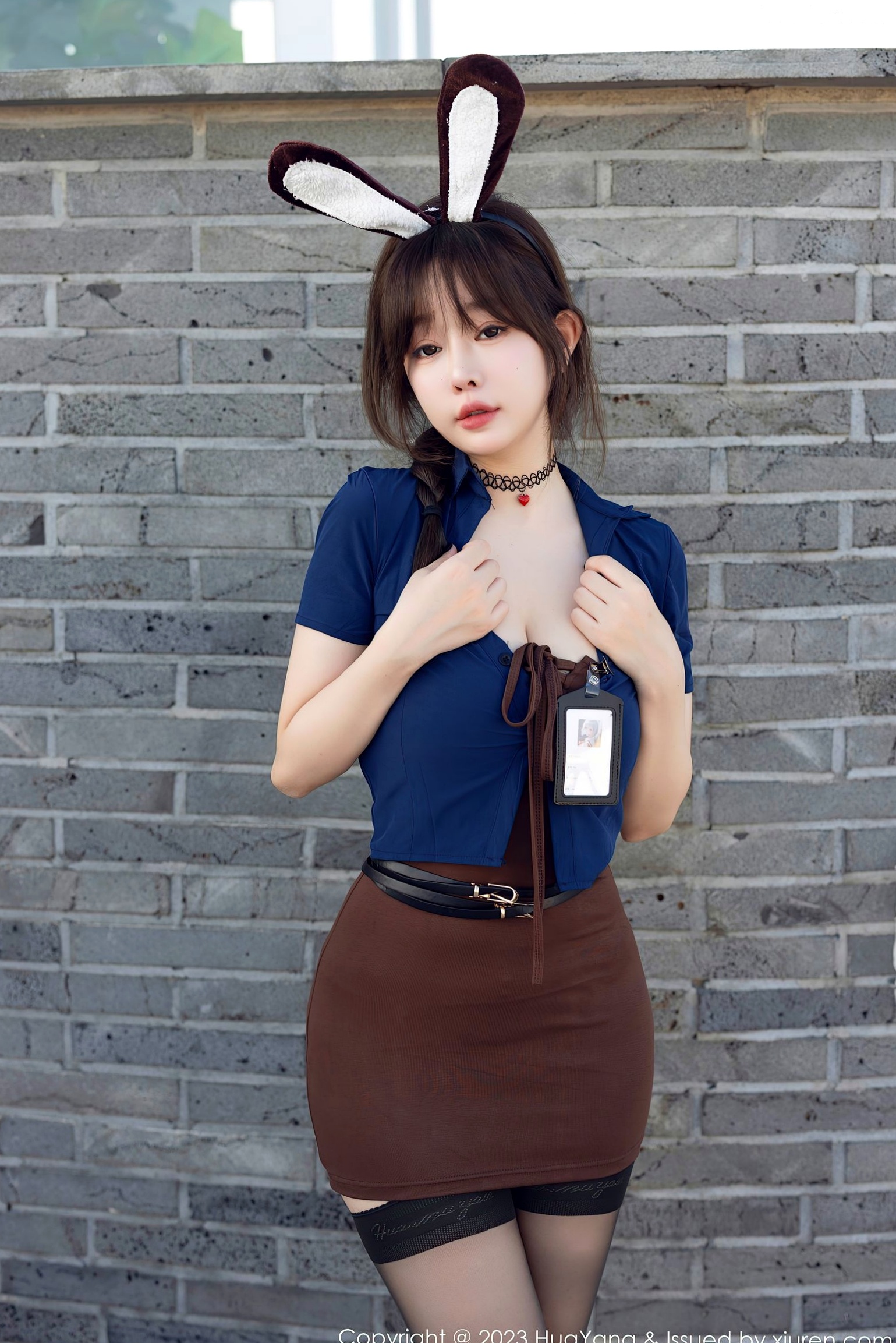 Gallery - HuaYang花漾 - Flower-555-王雨纯-济州岛旅拍-性感兔女郎角色扮演-诱惑黑丝内衣-唯美户外写真-2023.12.01性感诱惑角色扮演黑丝 王雨纯女神私房照_秀色女神