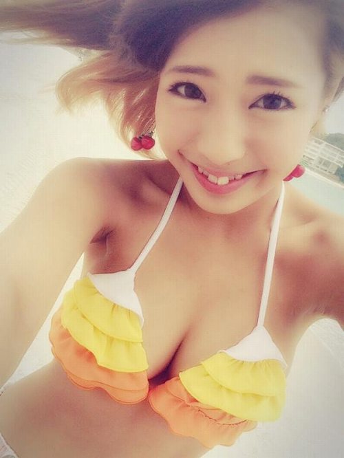 桥本梨菜(橋本梨菜)-天使女孩的G杯私房照诱惑写真图