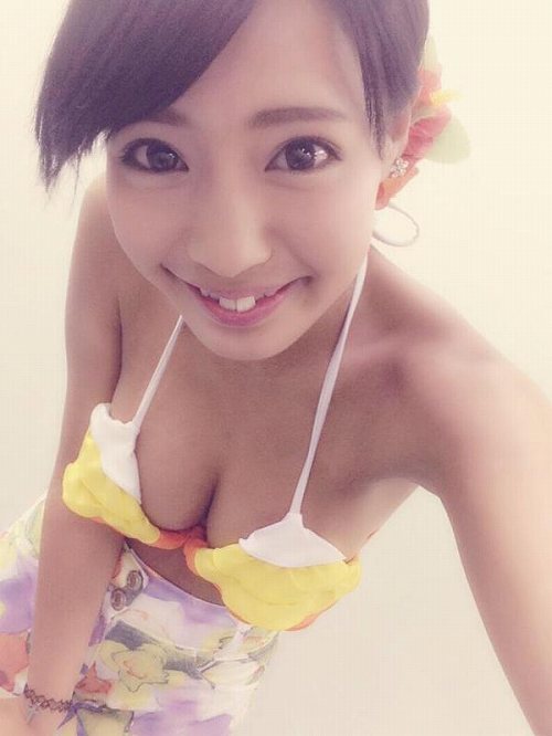 桥本梨菜(橋本梨菜)-天使女孩的G杯私房照诱惑写真图