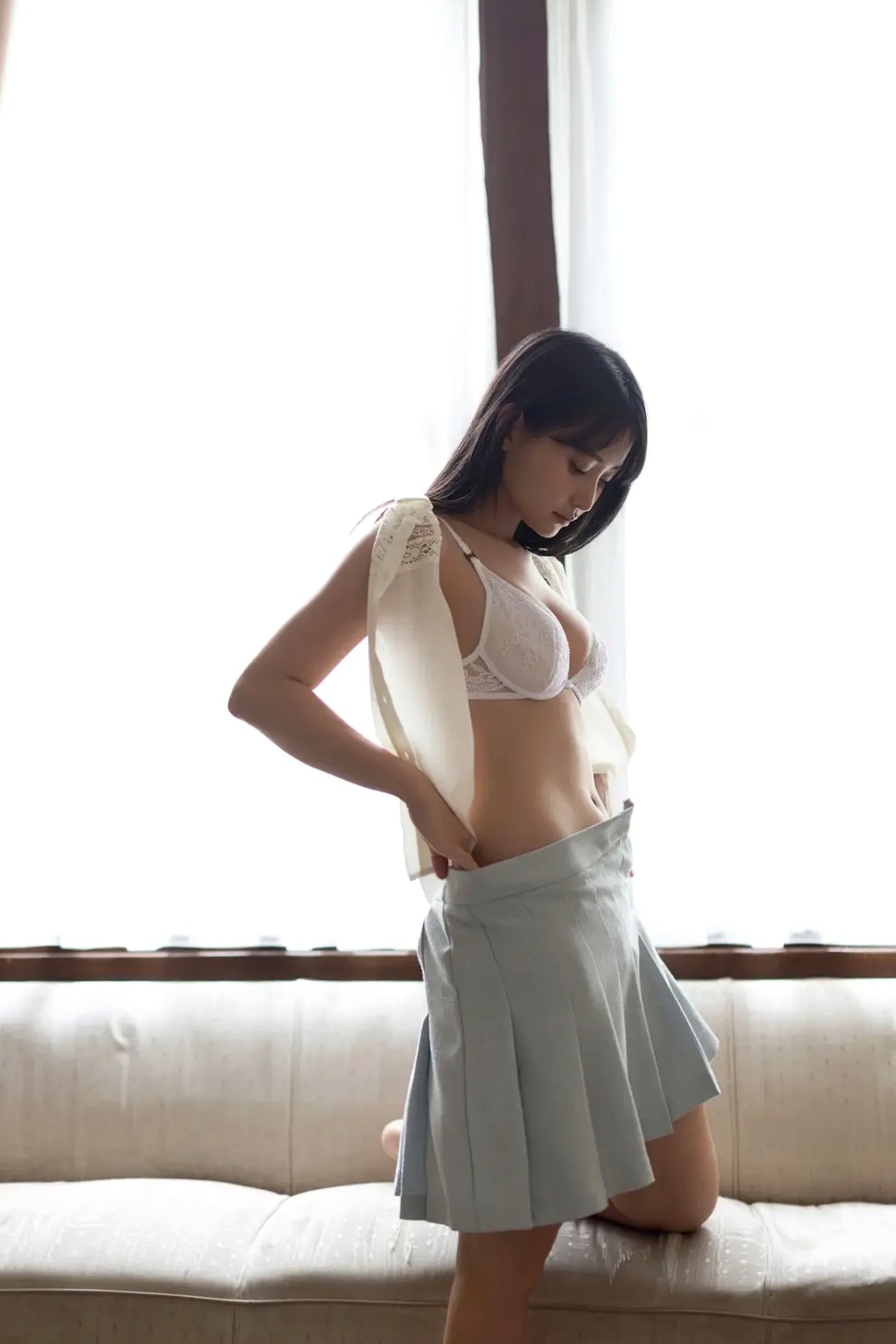 永尾まりや - 露花 vol.1 窗边私房蕾丝内衣写真 优雅性感诱惑