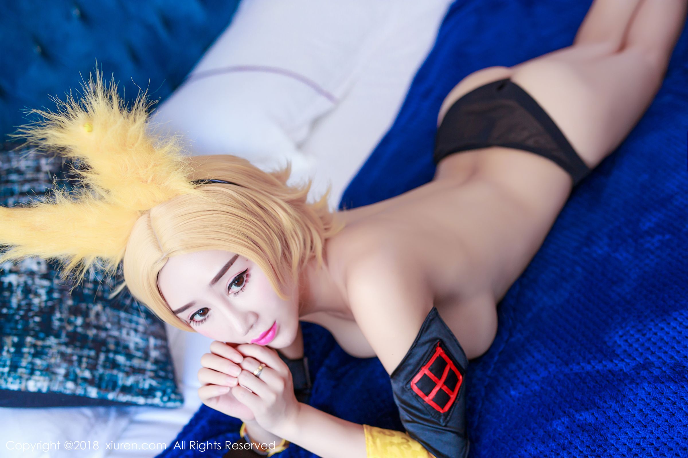 性感女神邹晶晶 王者荣耀妲己COS