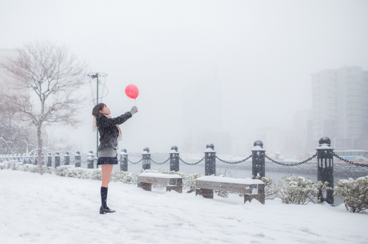 仓田夏希(倉田夏希) 美女日历雪景图片集