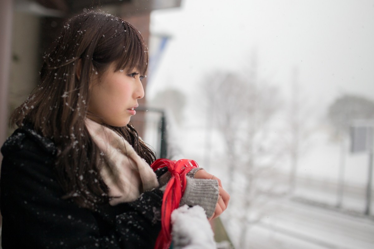 仓田夏希(倉田夏希) 美女日历雪景图片集