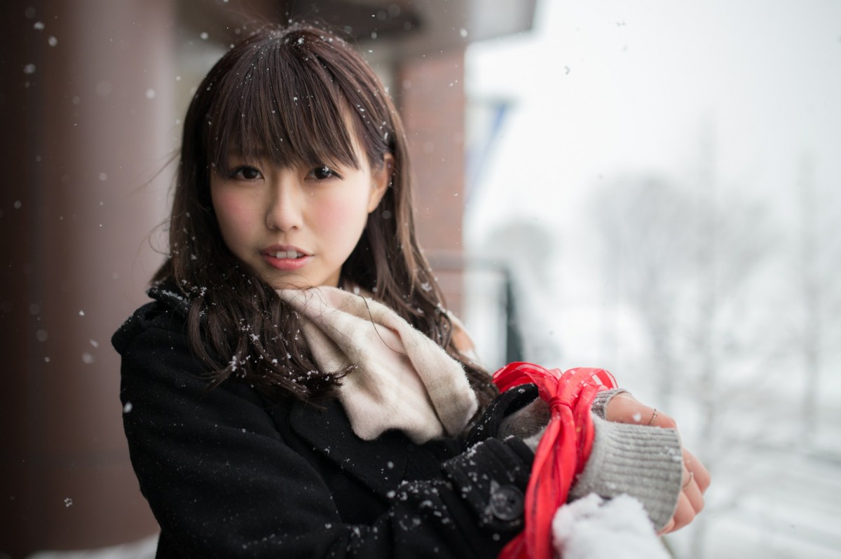 仓田夏希(倉田夏希) 美女日历雪景图片集