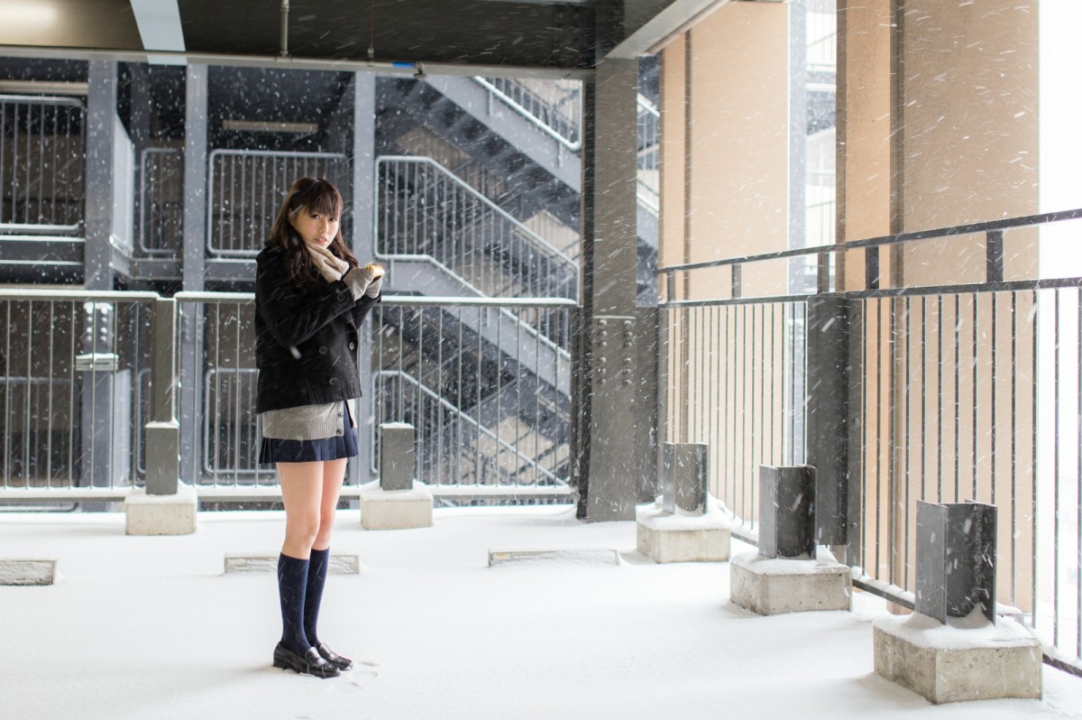 仓田夏希(倉田夏希) 美女日历雪景图片集