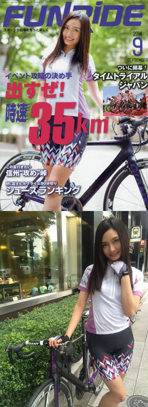 田中优美(田中優美) 治愈系赛车女郎