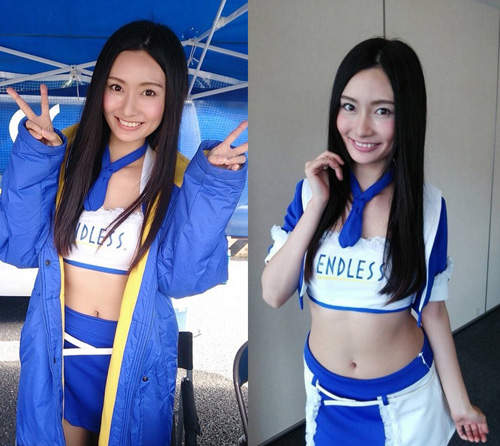 田中优美(田中優美) 治愈系赛车女郎