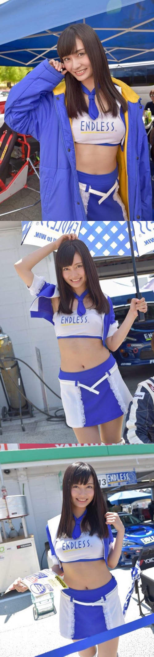 田中优美(田中優美) 治愈系赛车女郎