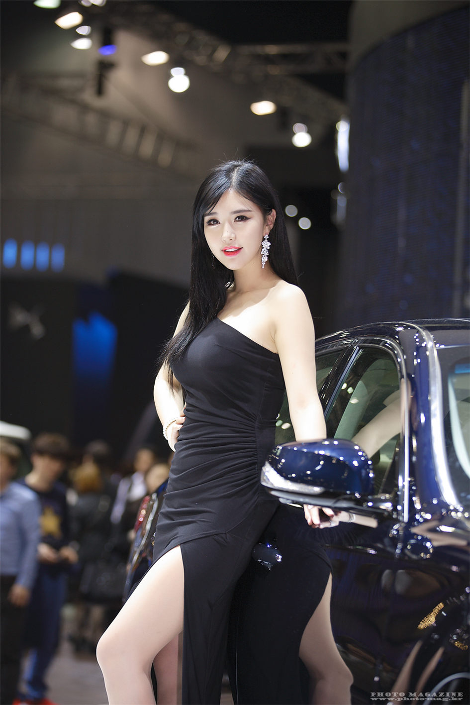 2015韩国国际车展气质美女崔星河