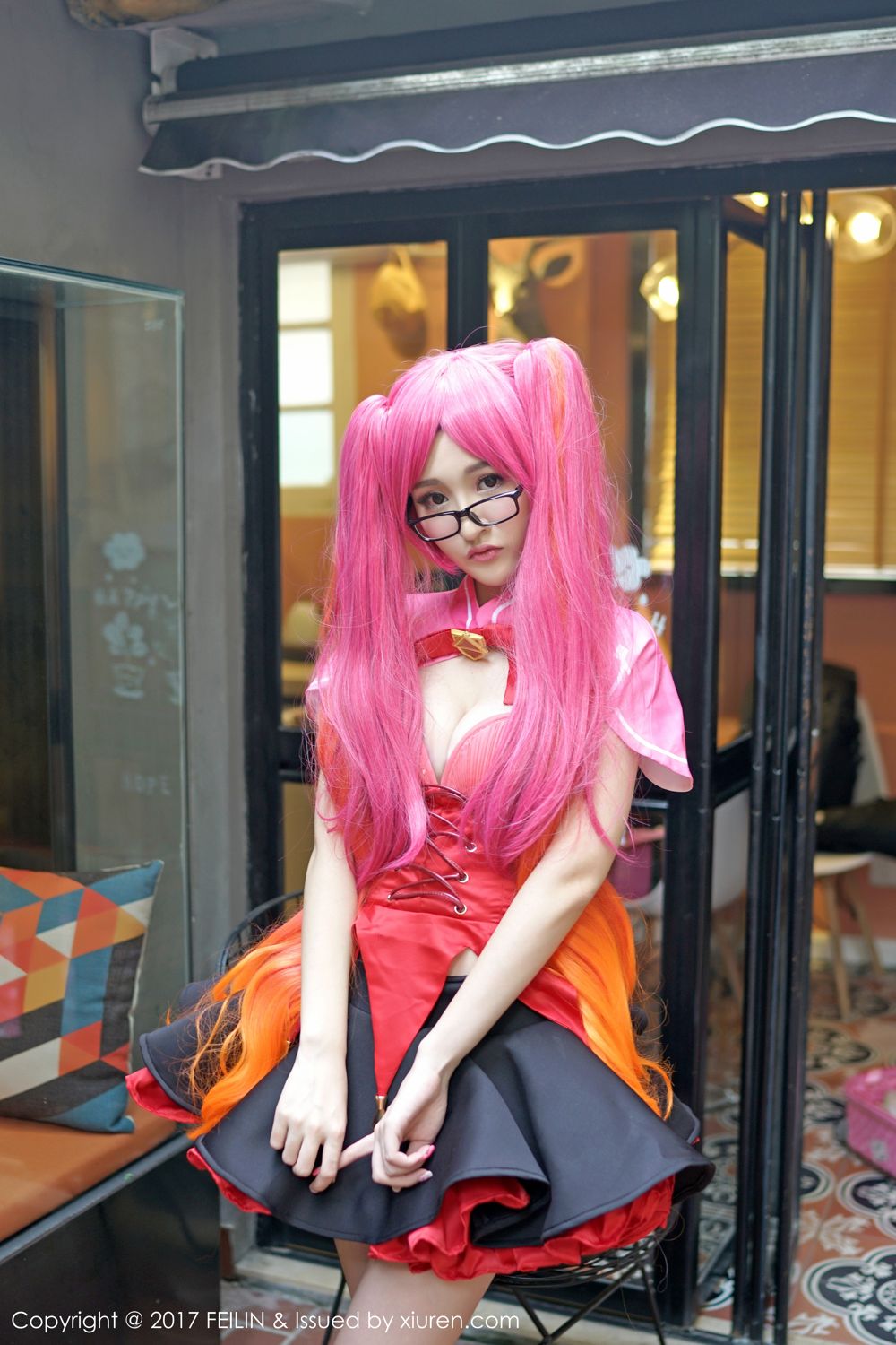 百变少女沈梦瑶 不知火舞与猫耳少女
