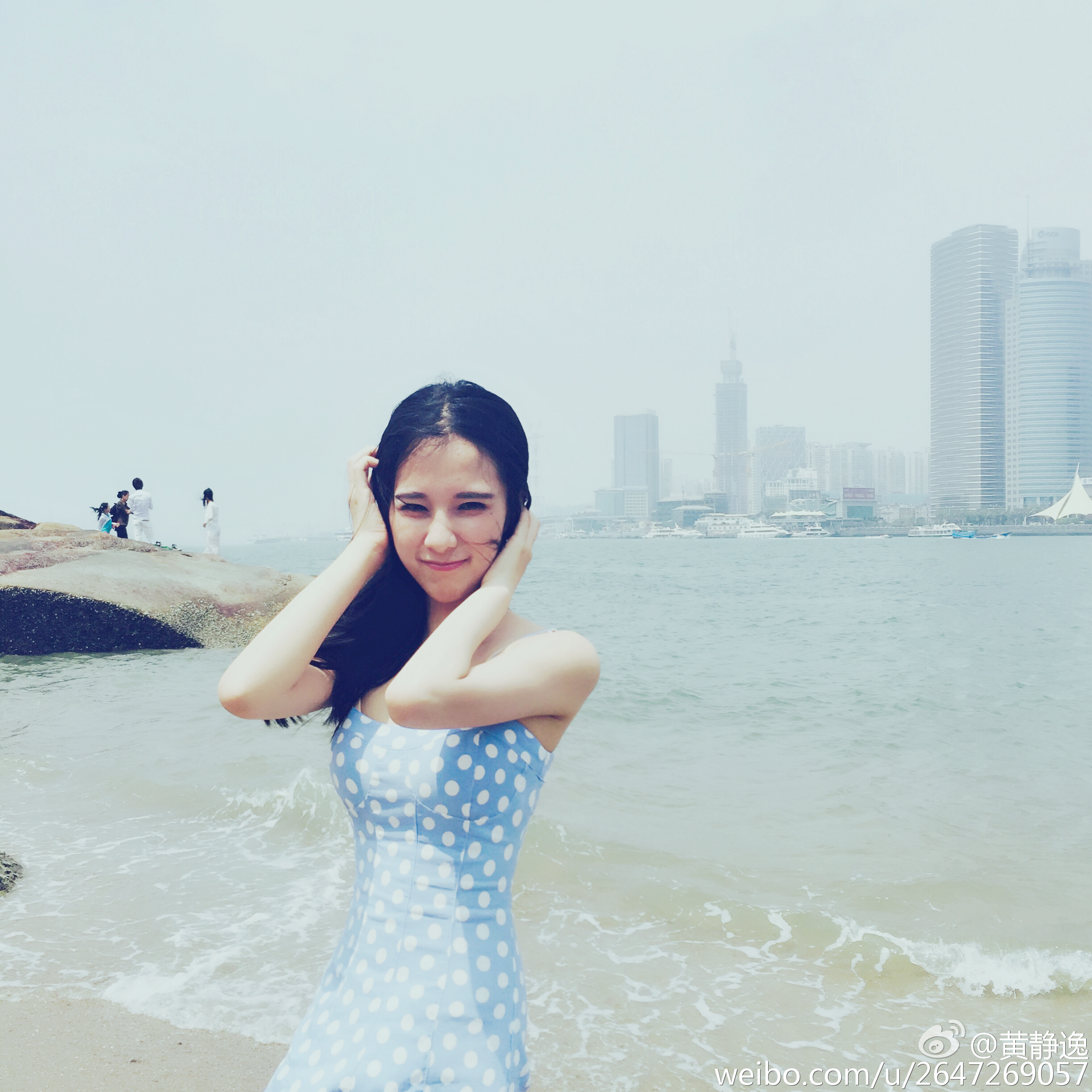 黄静逸 华中科大女神校花私房照诱惑写真图~