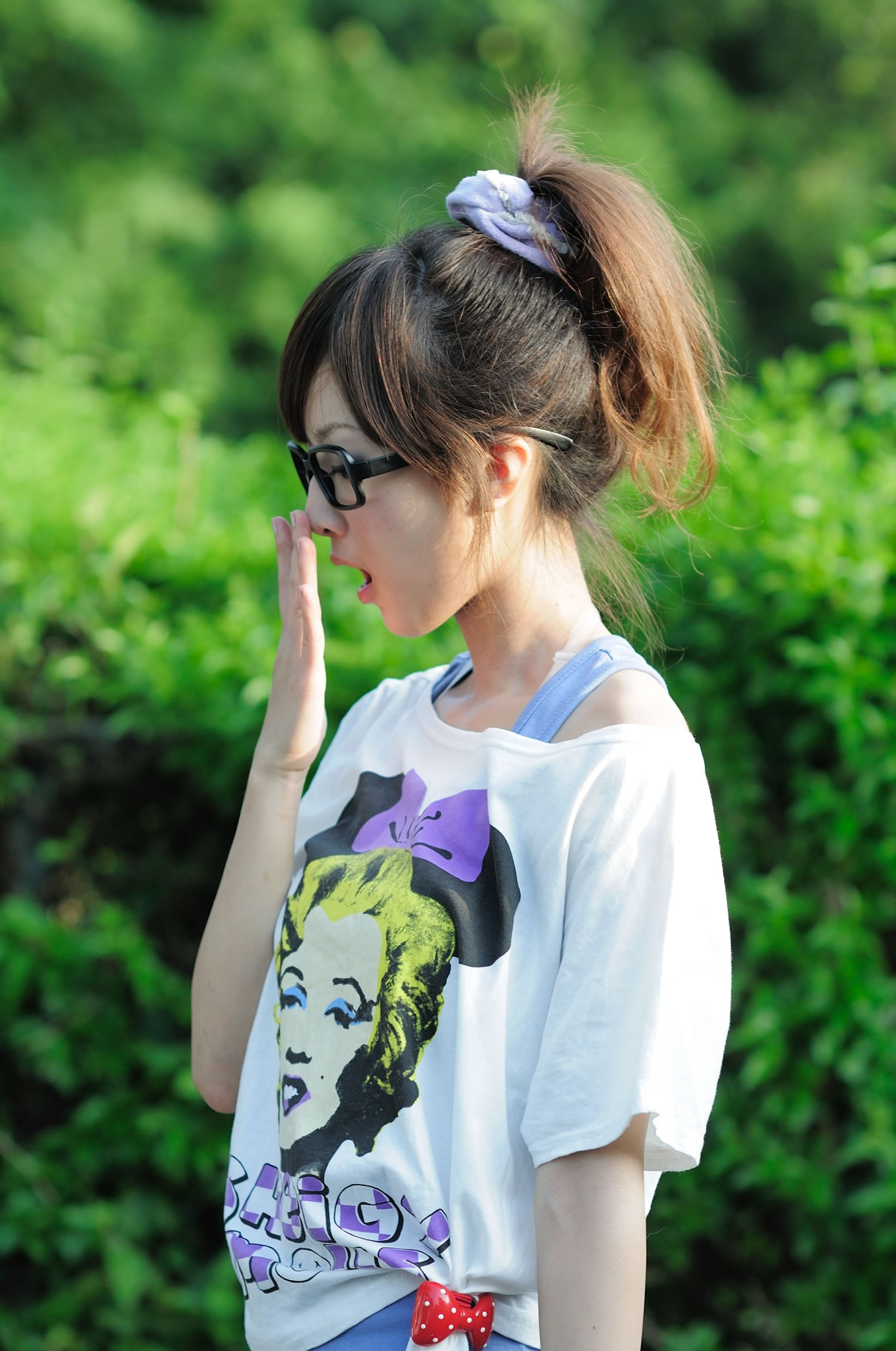 张凯洁 台湾清纯美女果子MM@陽明山美軍宿舍 (一)