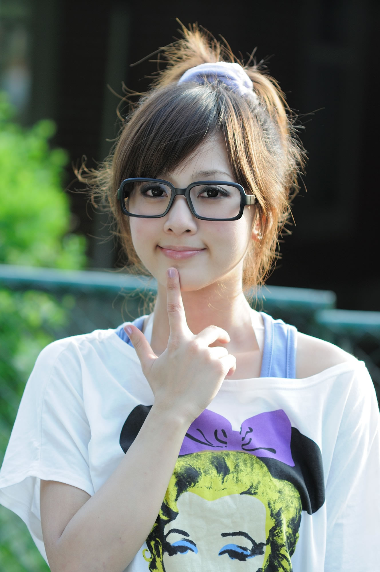 张凯洁 台湾清纯美女果子MM@陽明山美軍宿舍 (一)