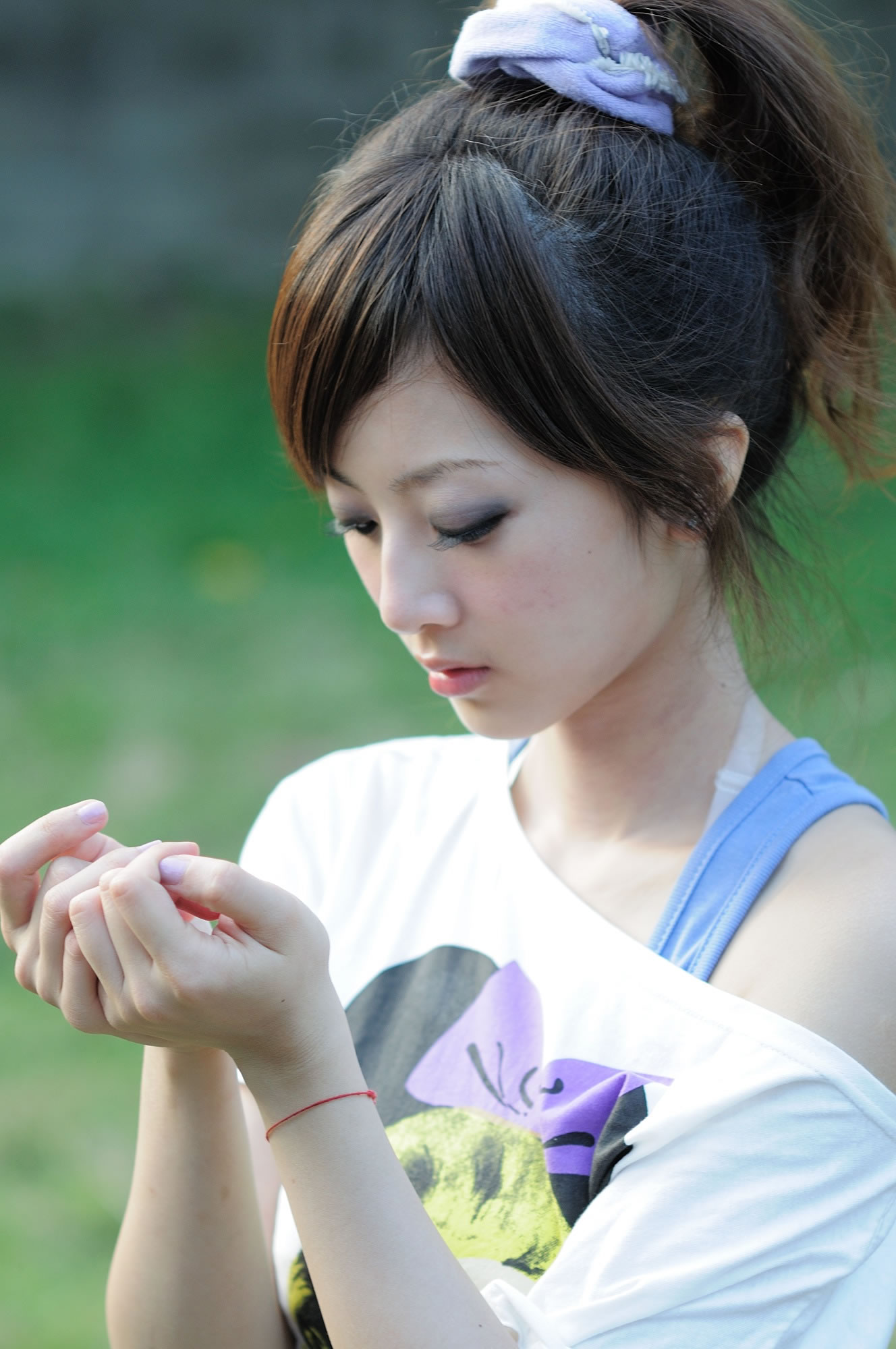 张凯洁 台湾清纯美女果子MM@陽明山美軍宿舍 (一)