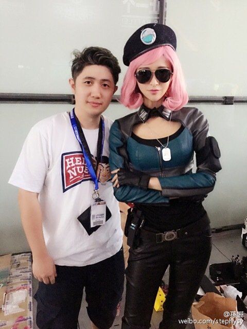 孙妍Stephy ChinaJoy 2015 ShowGirl