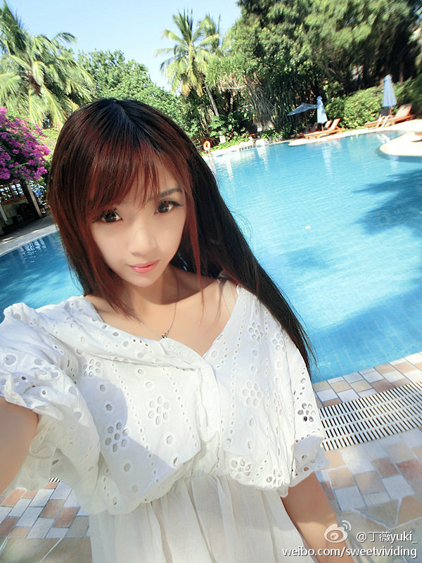 丁薇vivi 微博海量写真图