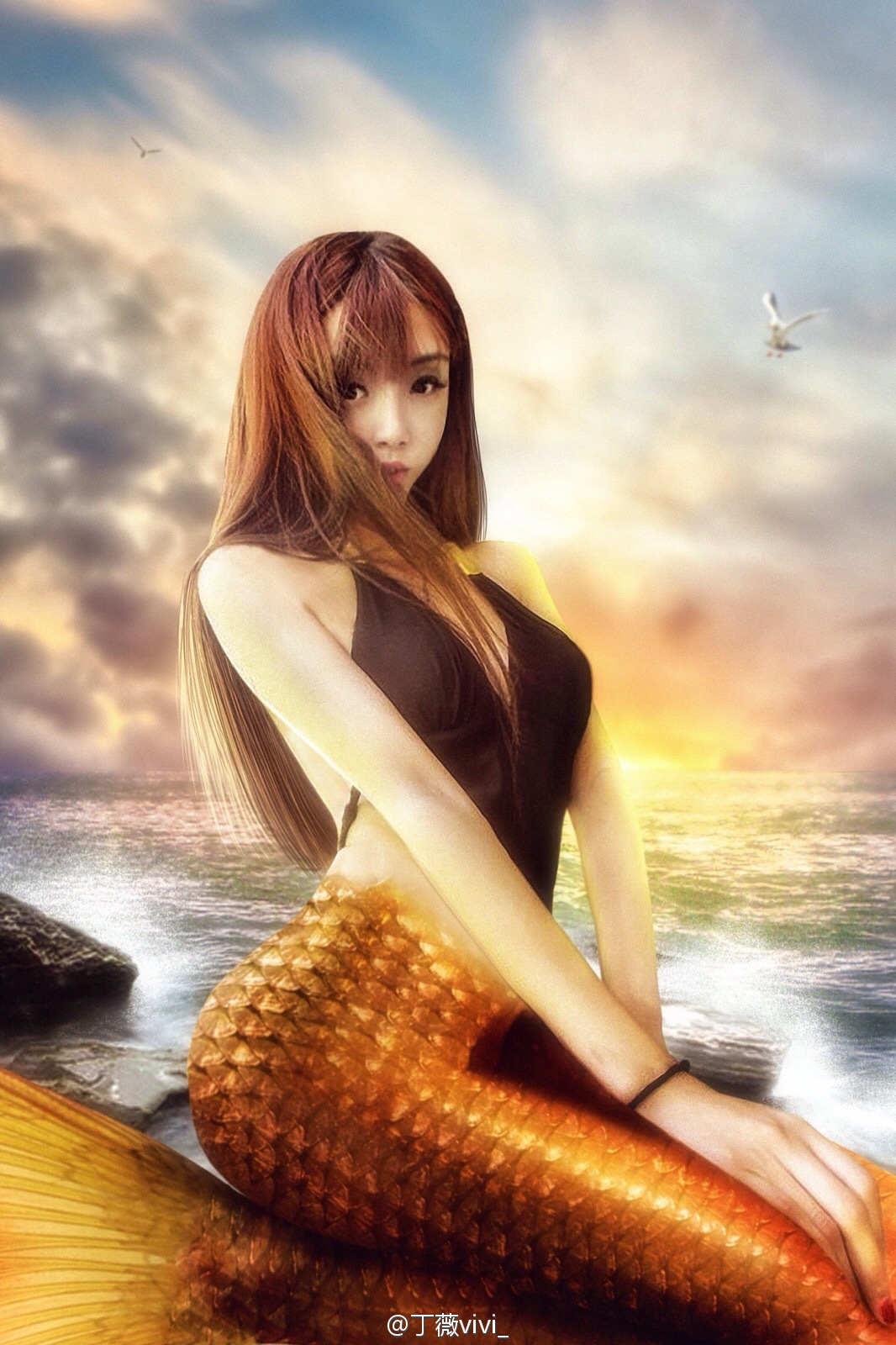 丁薇vivi 微博海量写真图