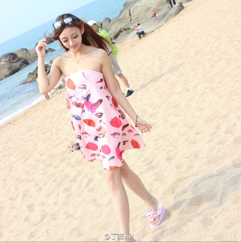 丁薇vivi 微博海量写真图