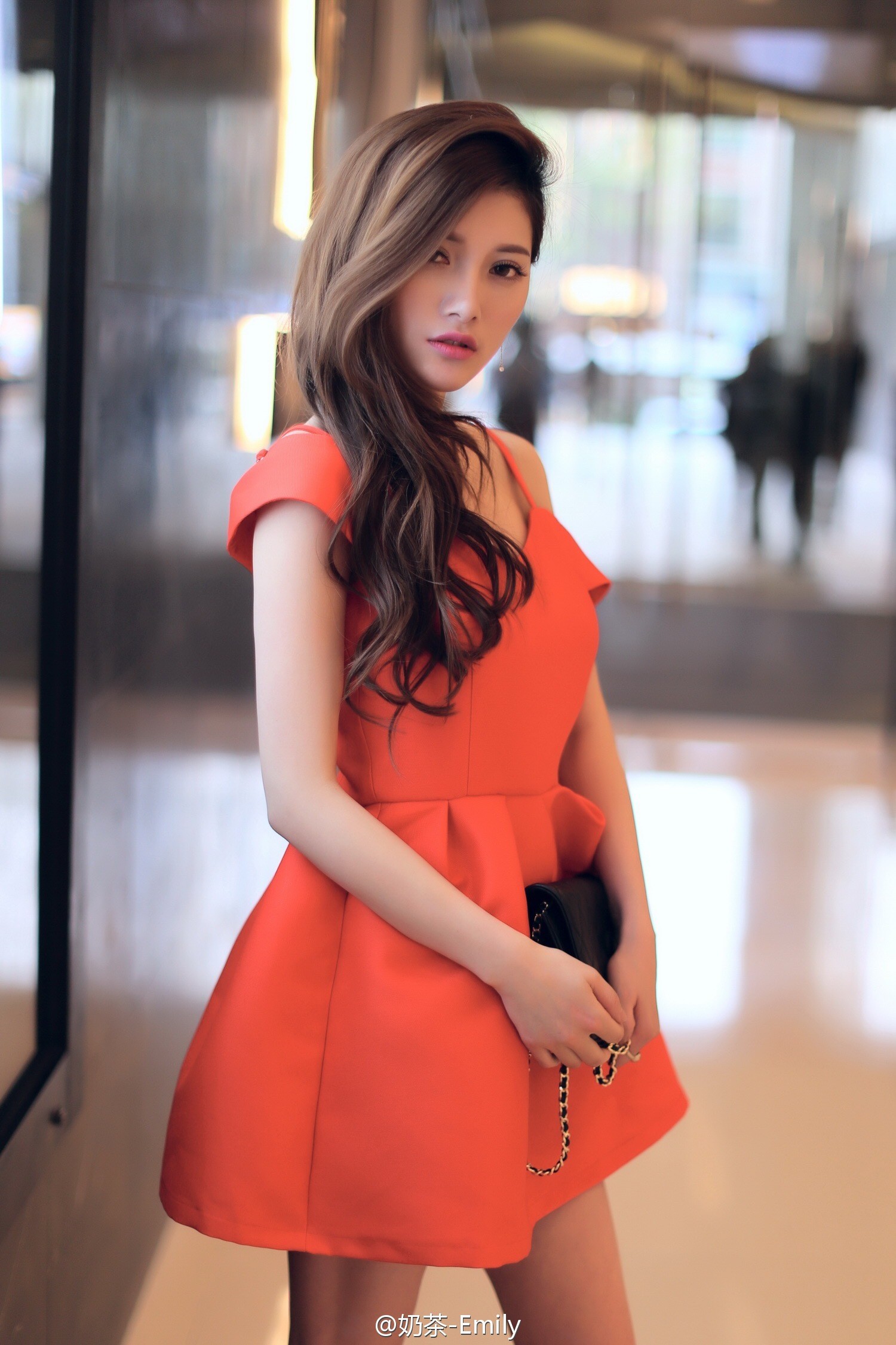 奶茶Emily 清新养眼外拍特辑