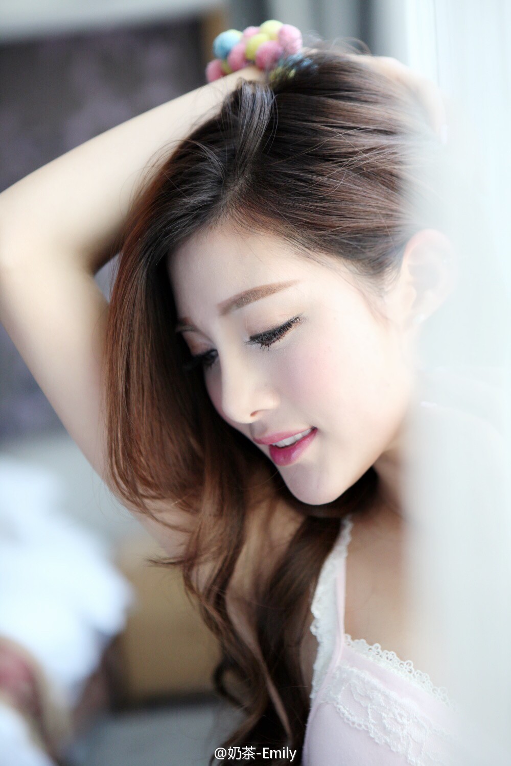 奶茶Emily 清新养眼外拍特辑