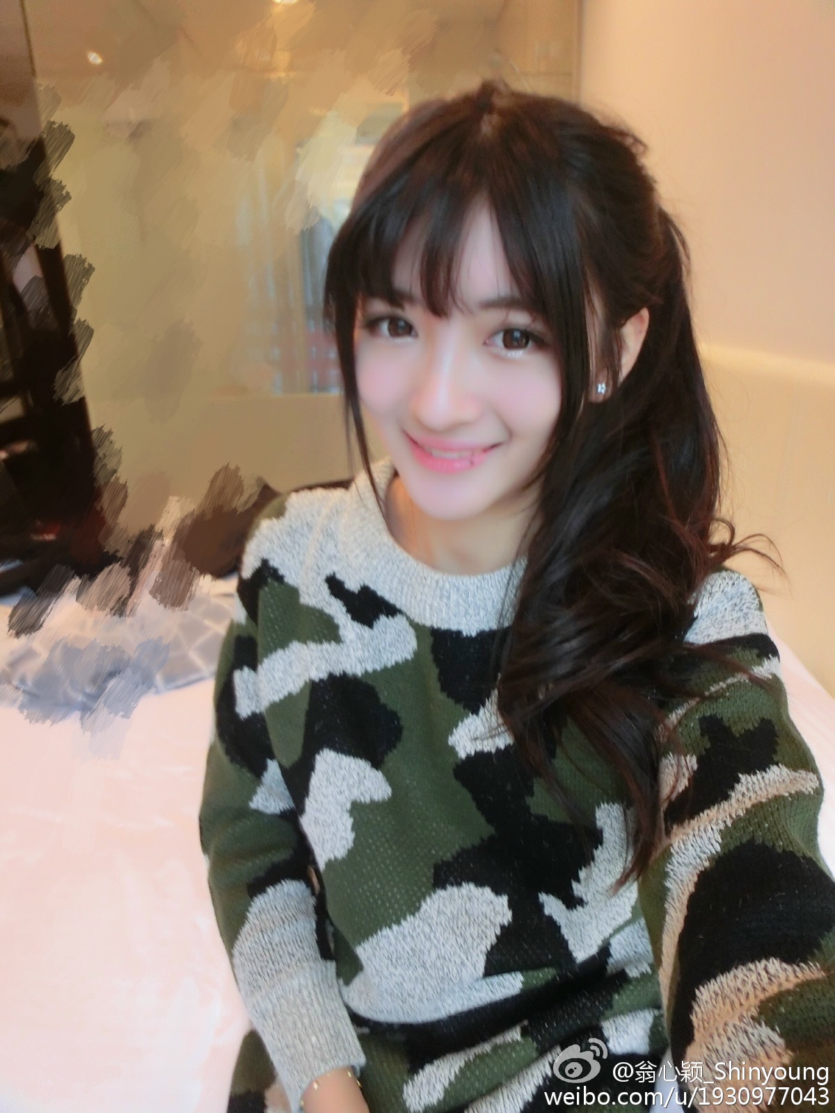 翁心颖Shinyoung 传媒校花灵气私房照诱惑写真图