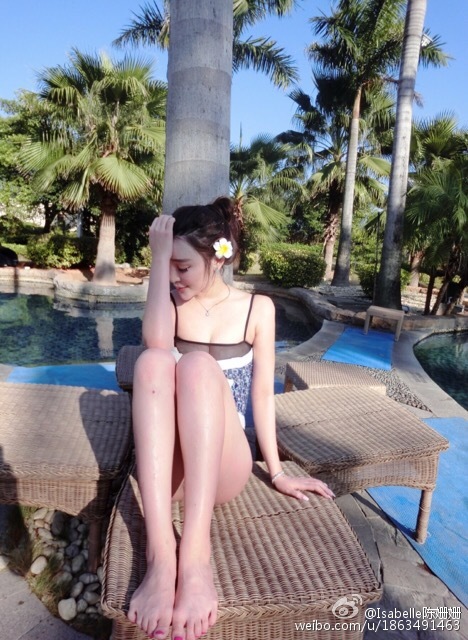 Isabella陈姗姗 比基尼火辣诱惑写真图