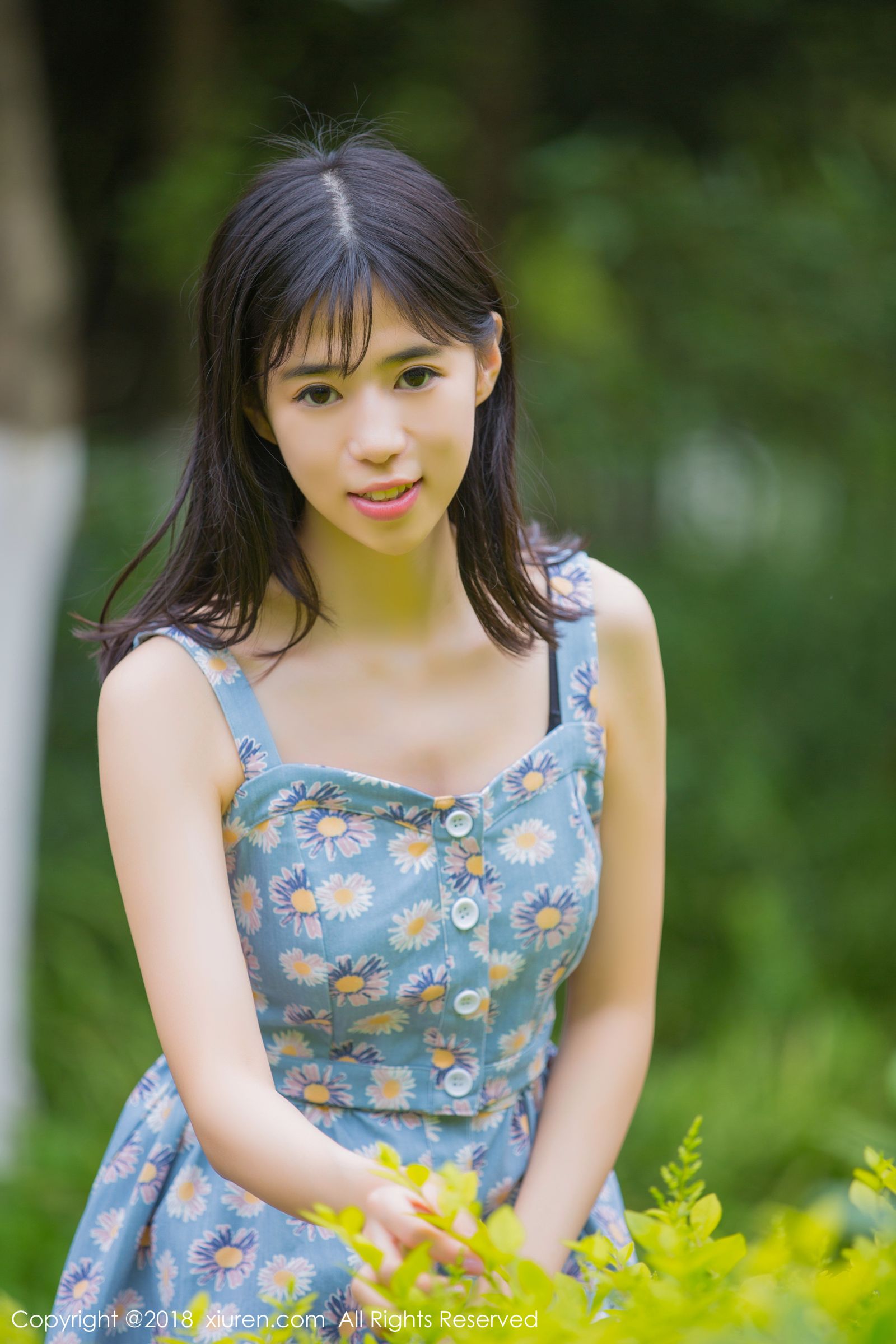 最佳女友艾栗栗 学生制服清新外拍