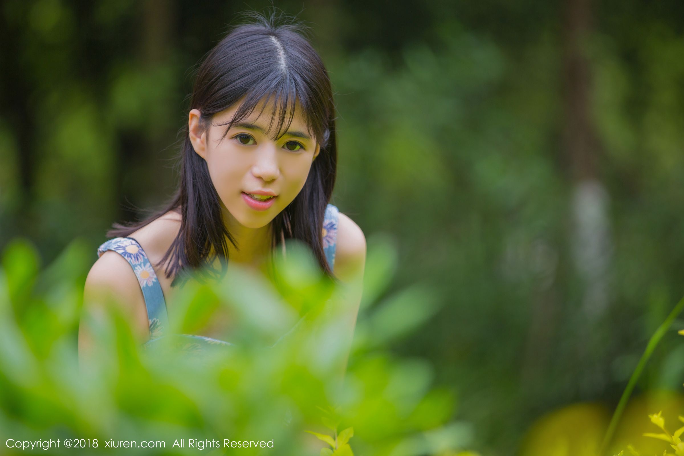 最佳女友艾栗栗 学生制服清新外拍