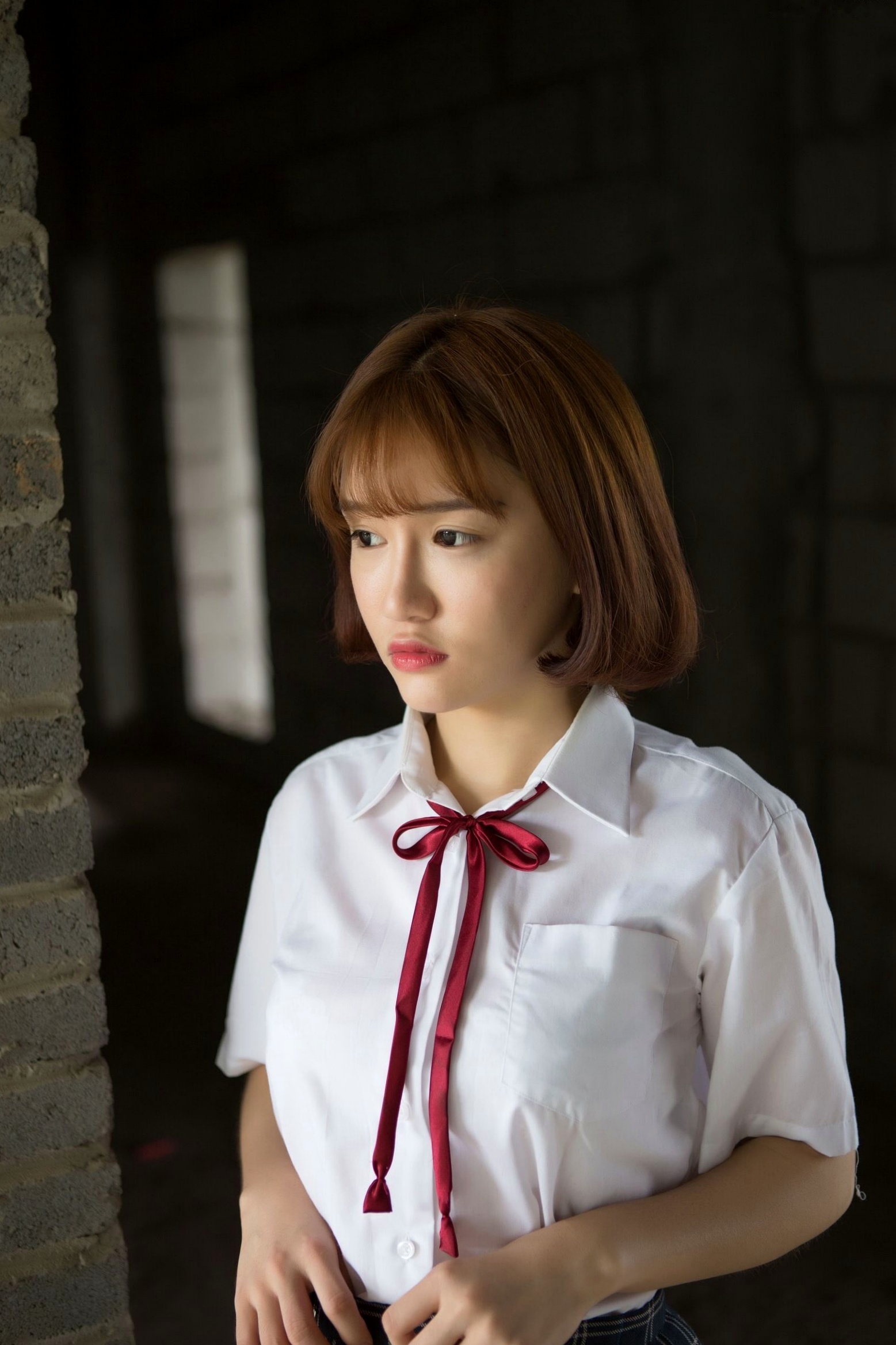 XR-Uncensored-K8傲娇萌萌Vivian-被束缚的学妹 - 无圣光大尺度日系JK校服绳艺写真