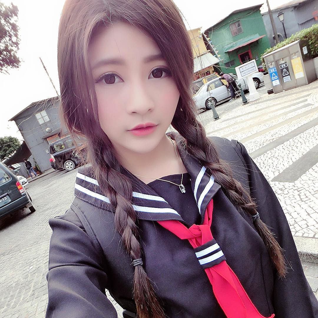 Momo毛毛 甜美气质柜姐私房美照