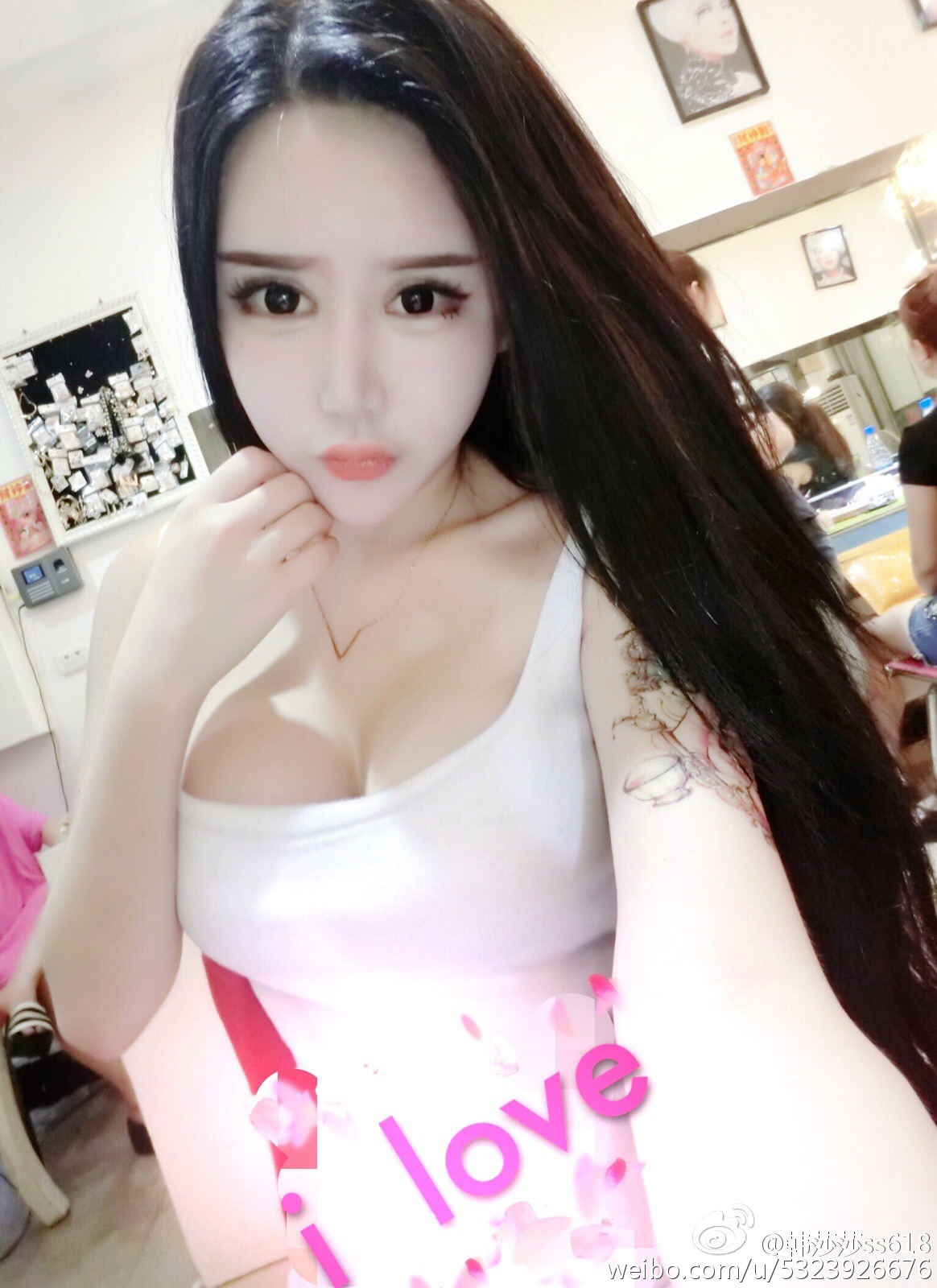 韩莎莎 微博大尺度性感私房写真图