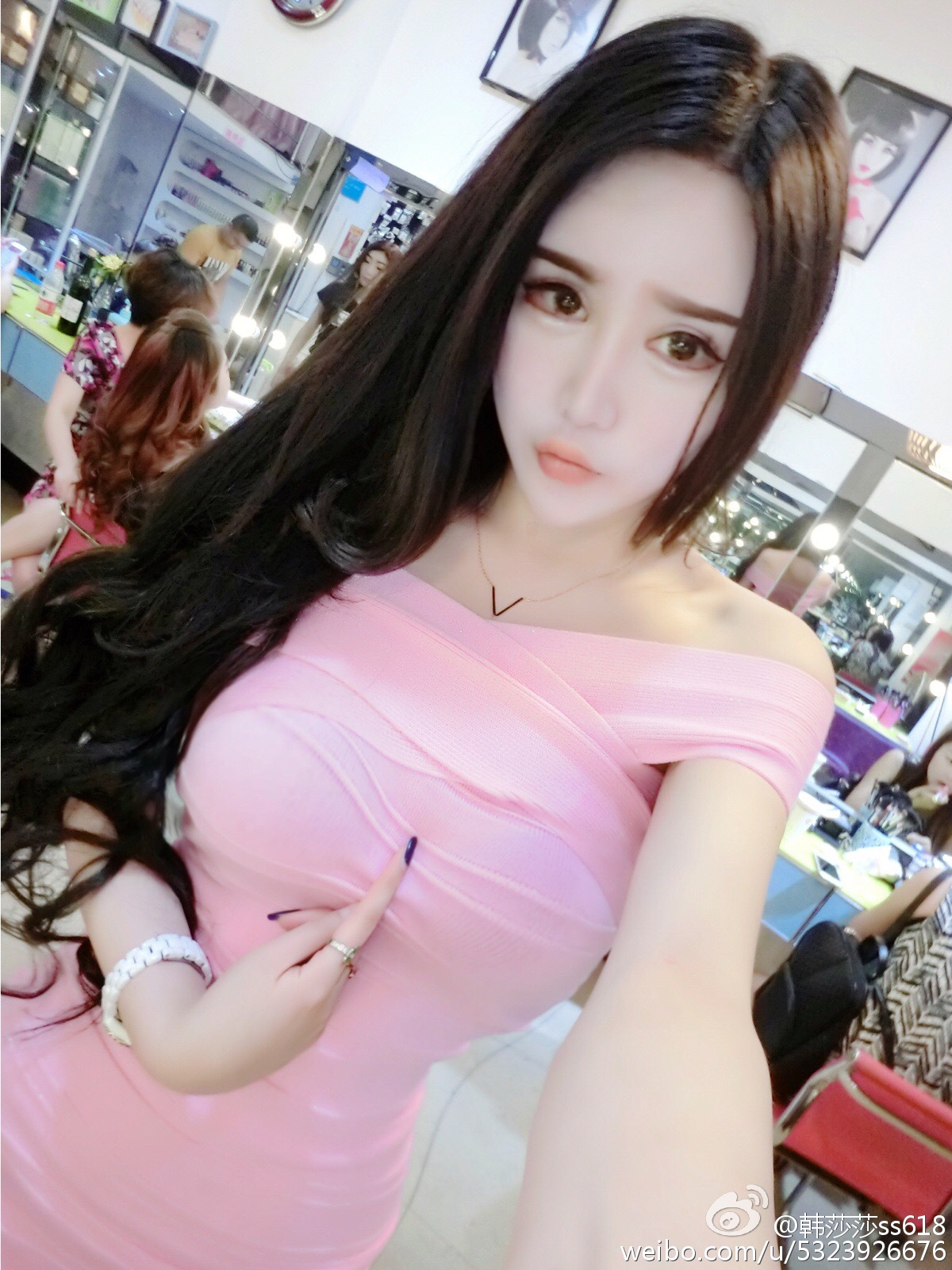 韩莎莎 微博大尺度性感私房写真图