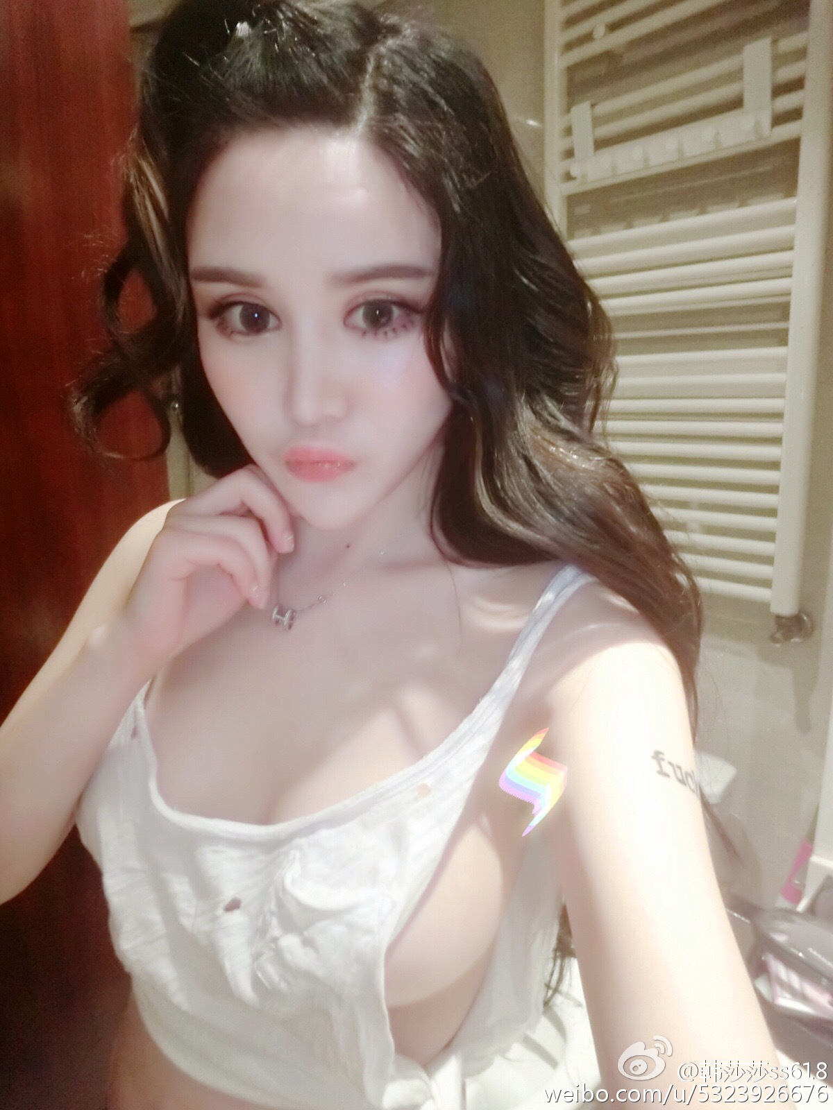 韩莎莎 微博大尺度性感私房写真图