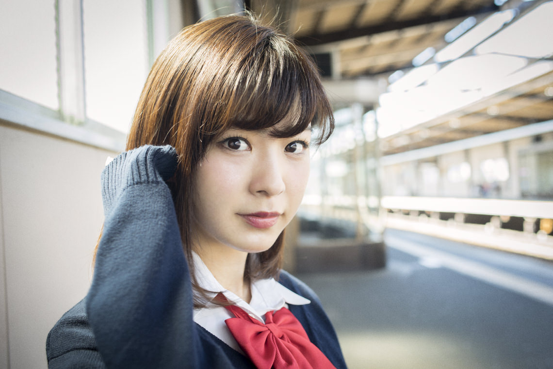 河村美咲 透き通るような色白美女