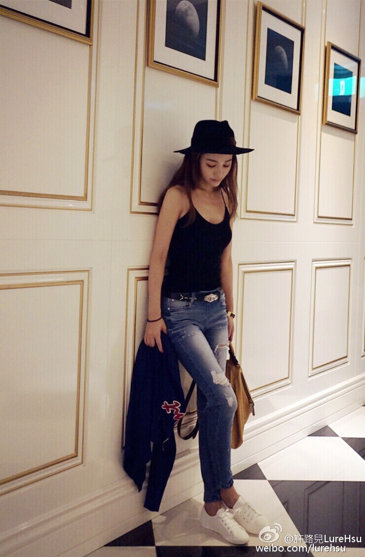 许路儿 超惊艳混血美魔女